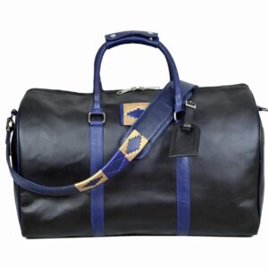 Polo Duffle Bag/Travel Bag Argentinian Style Black